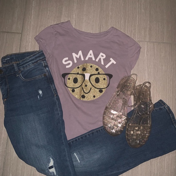 GAP Other - Gap Kids distressed denim bootcut jeans and top